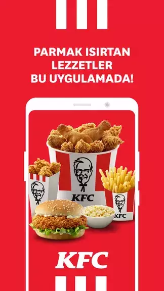 KFC Türkiye – Yemek Siparişi Captura de tela 0