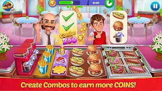 Restaurant Chef Cooking Games Captura de tela 0