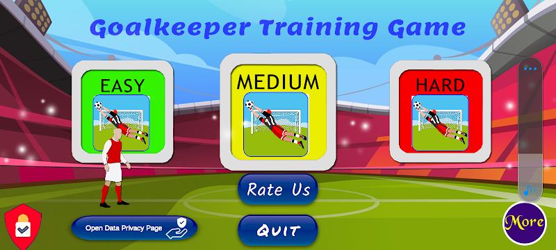 Goalkeeper Training Game स्क्रीनशॉट 0