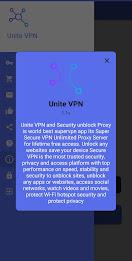 Unite VPN: Safer & Faster VPN Captura de tela 3