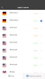 VPN Germany - Use German IP應用截圖第2張