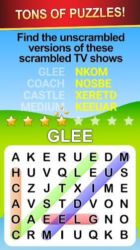 Word Search World Hollywood Capture d'écran 1