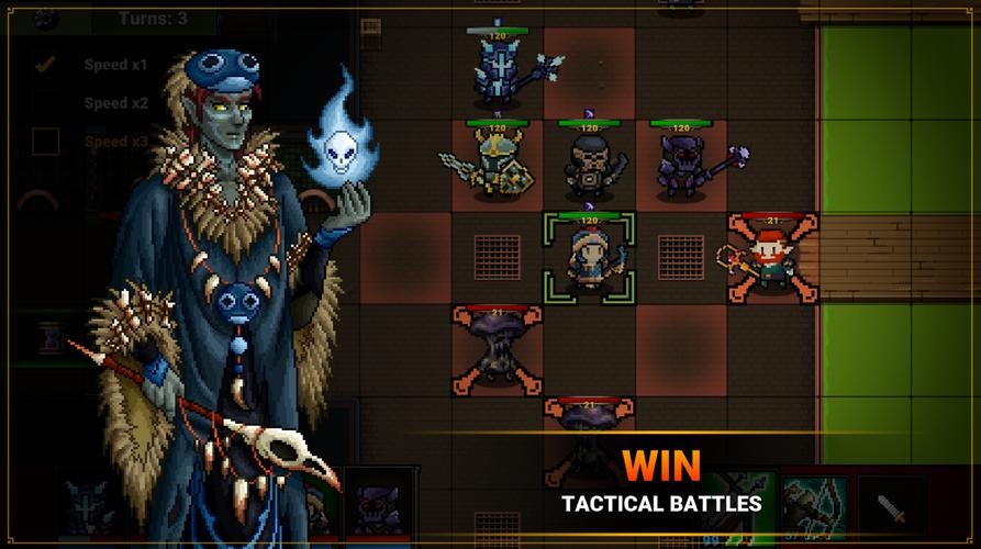 Dungeons&Tactics: TBS RPG Скриншот 0