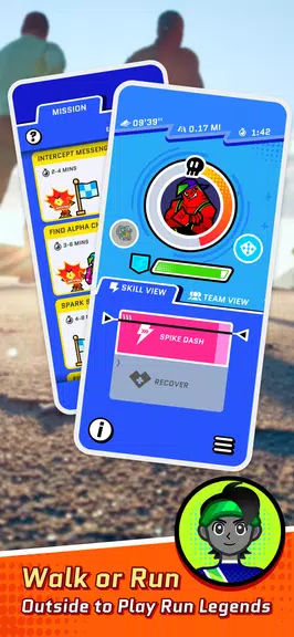 Run Legends: Make fitness fun! Скриншот 0