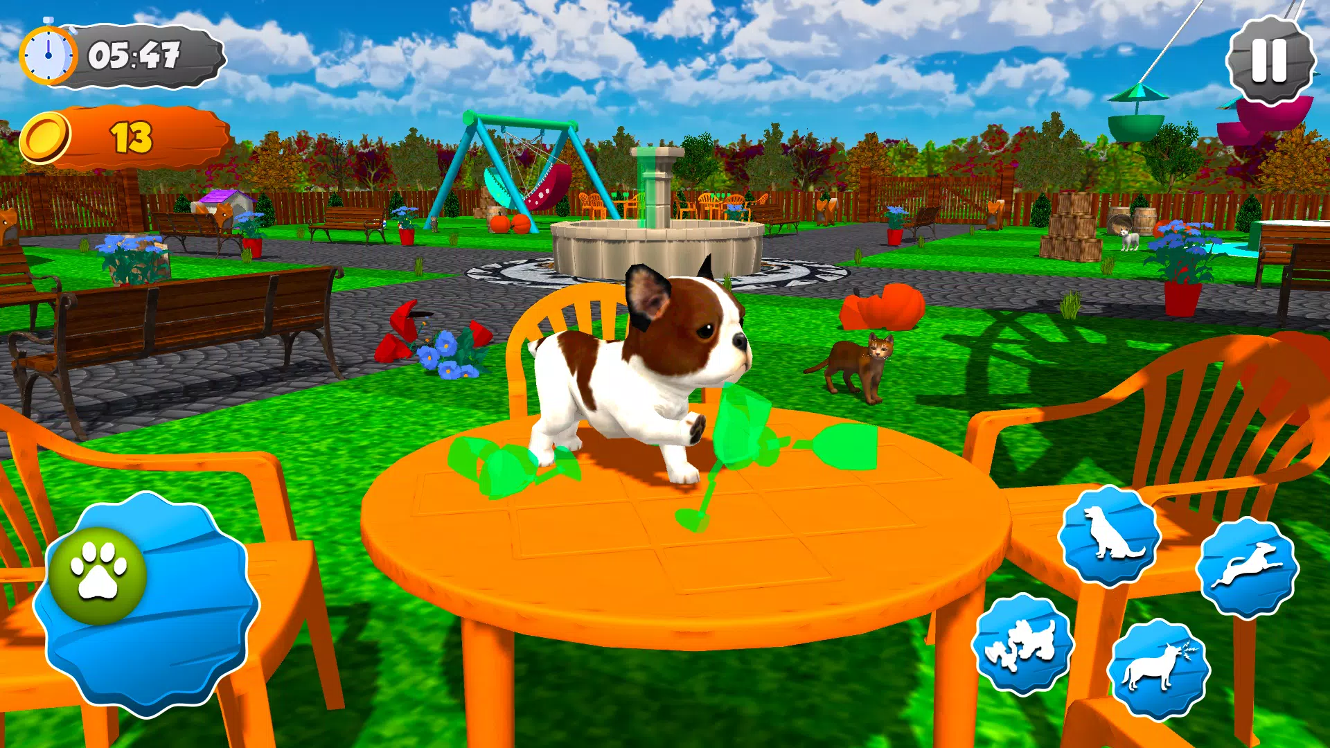 Schermata Pet Dog Game: Virtual Dog Sim 2