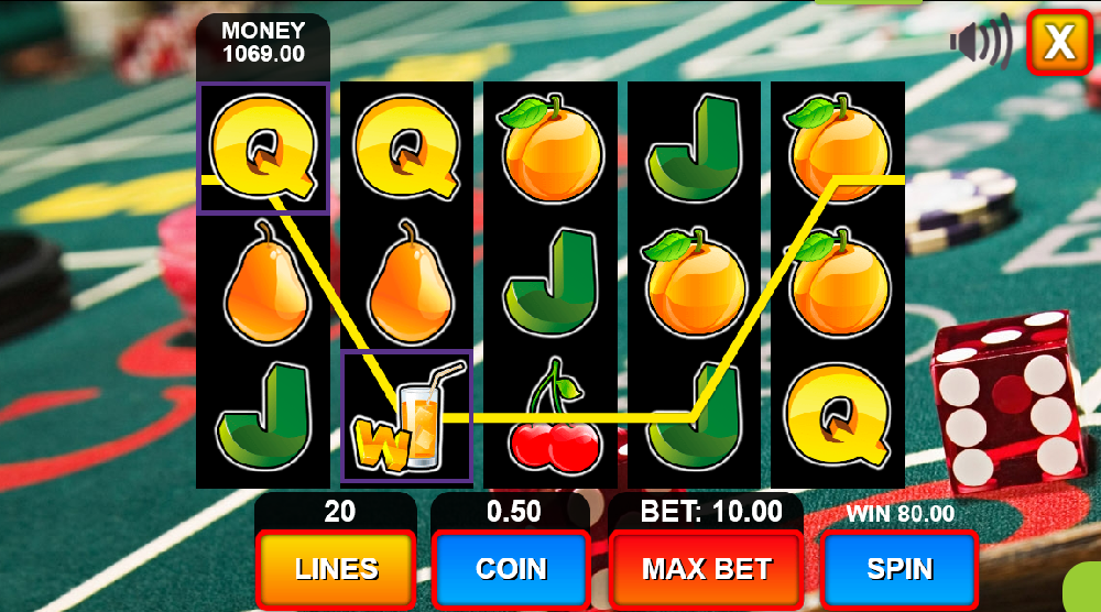 Fruit Summer Slots Machine Captura de tela 2