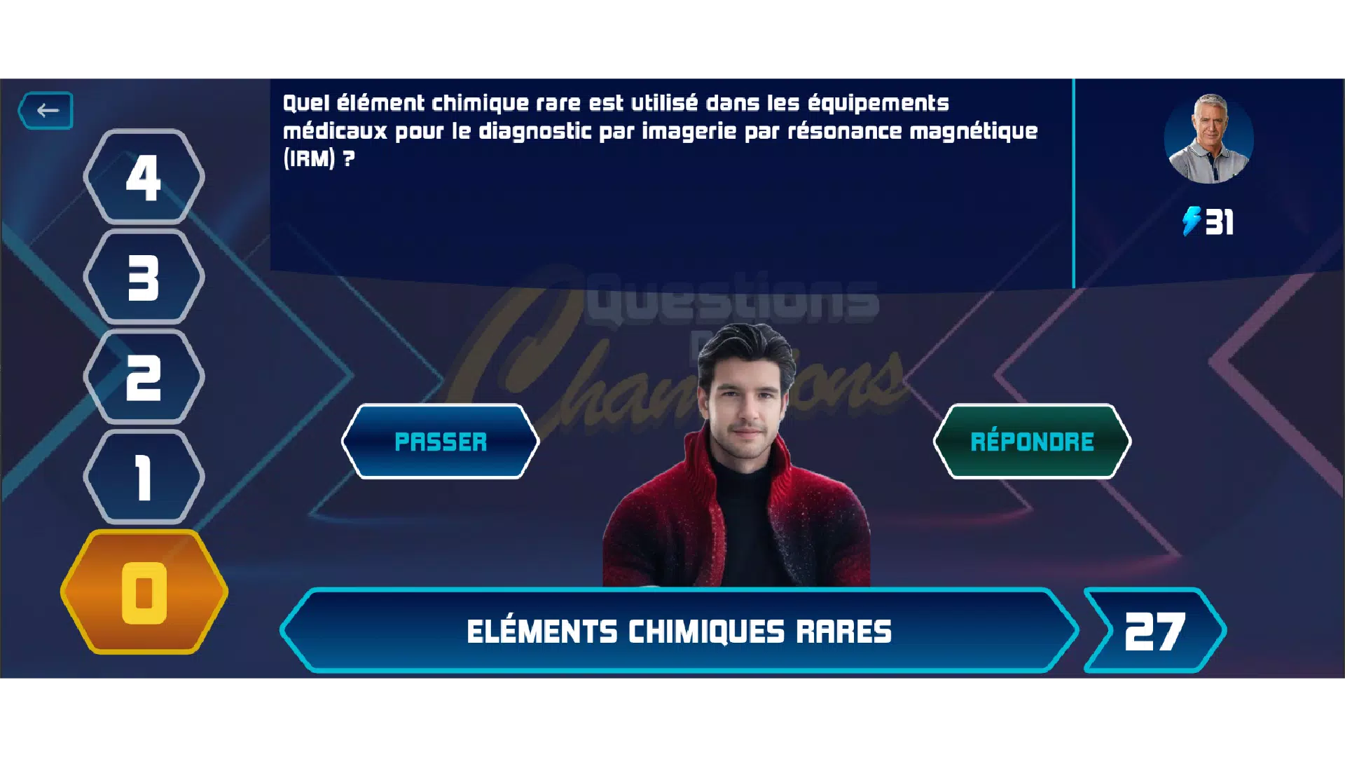 Questions De Champions Capture d'écran 2