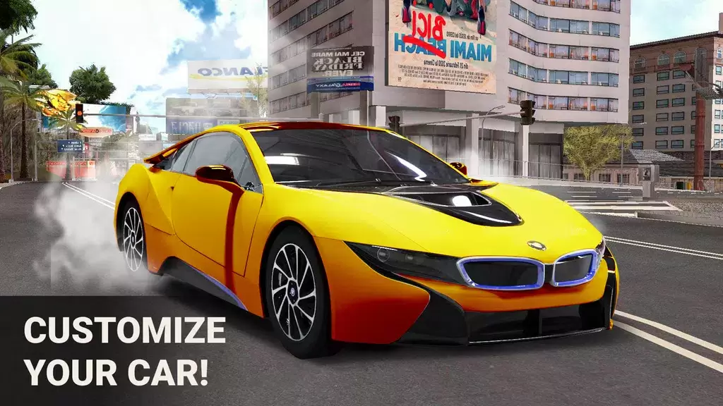 Driver BMW I8 Night City Racer Ảnh chụp màn hình 2