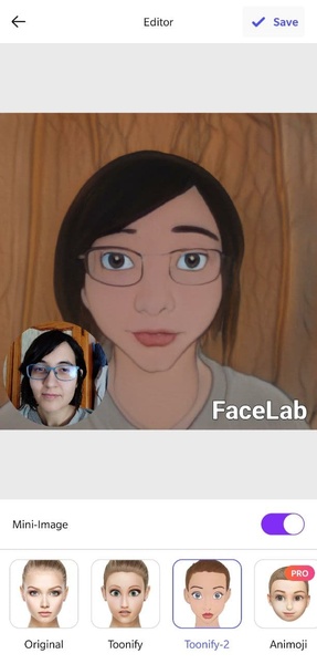 FaceLab: Gesicht Bearbeiten Screenshot 2