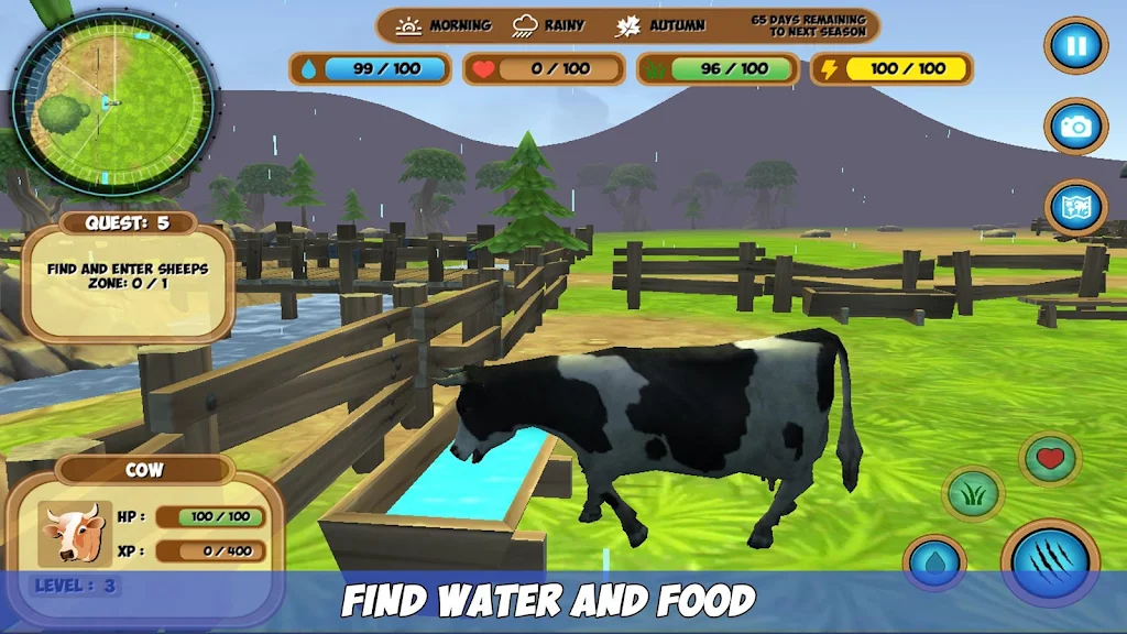 Cow Simulator स्क्रीनशॉट 1