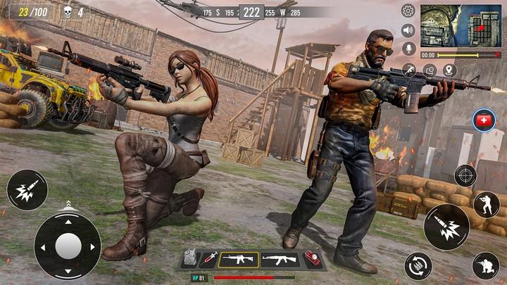 Commando Mission - Gun Games Tangkapan skrin 2