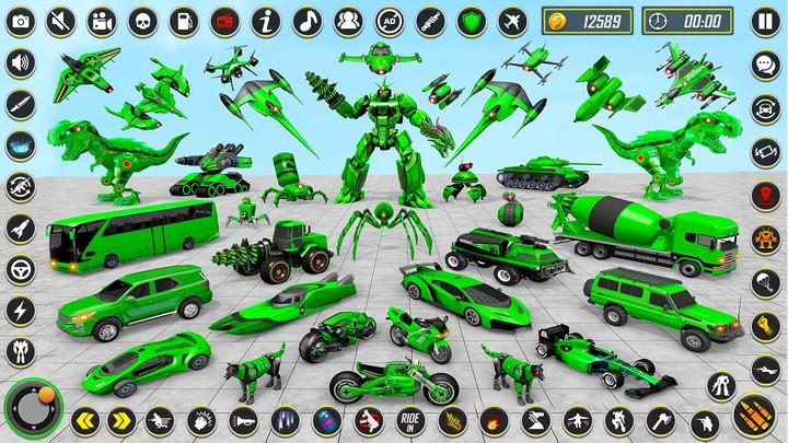 Dino Robot Games: Flying Robot Tangkapan skrin 0