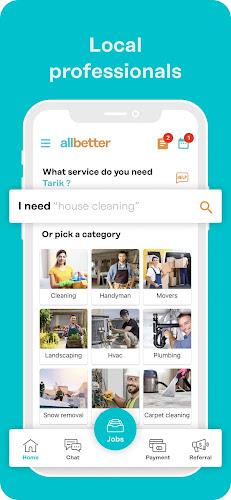 AllBetter for customers ဖန်သားပြင်ဓာတ်ပုံ 1