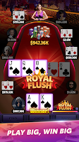 Mega Hit Poker: Texas Holdem Ảnh chụp màn hình 2