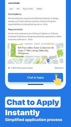 Bossjob: Chat & Job Search ภาพหน้าจอ 1