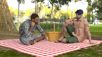 A Day in the Park (gay bara 18+ demo available) Screenshot 2