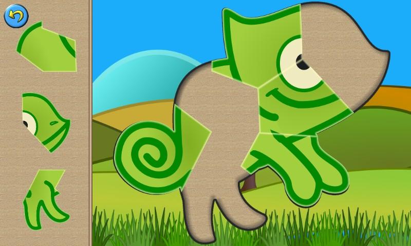 Dino Puzzle Kids Dinosaur Game Ảnh chụp màn hình 1