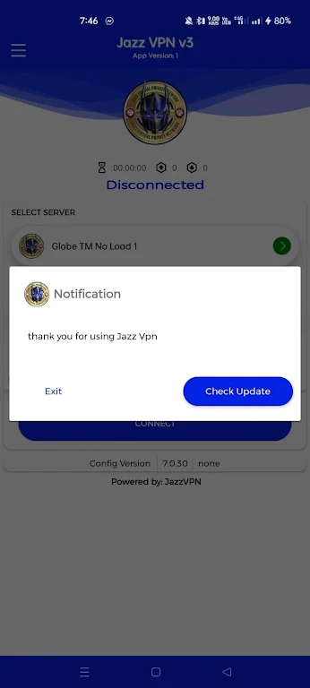 Jazz VPN ဖန်သားပြင်ဓာတ်ပုံ 0