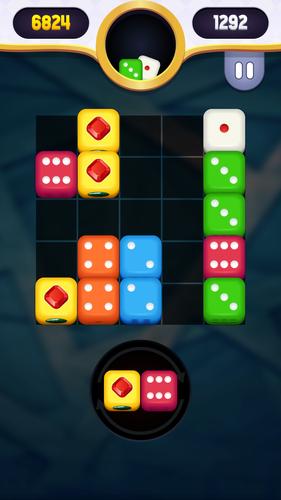 Merge Block: Dice Puzzle Schermafbeelding 0