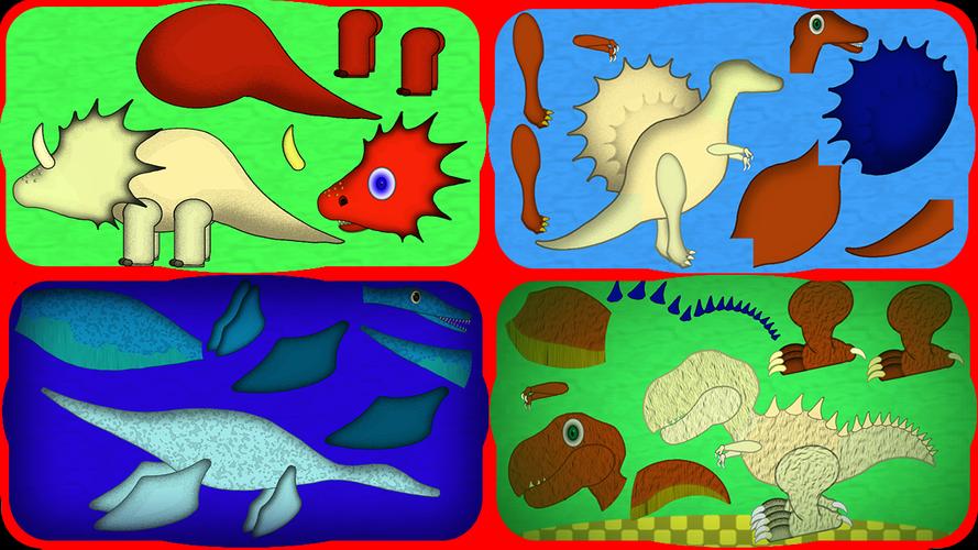 Dino ABC and puzzles Screenshot 2