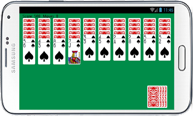 Spider Solitaire Free Game Fun ဖန်သားပြင်ဓာတ်ပုံ 1