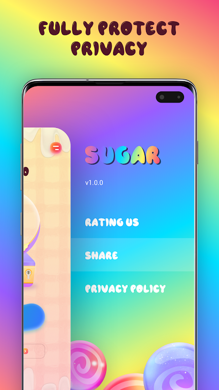 Sugar VPN Captura de tela 2