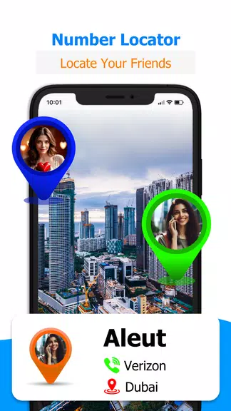 GPS Mobile Number locator App Capture d'écran 2