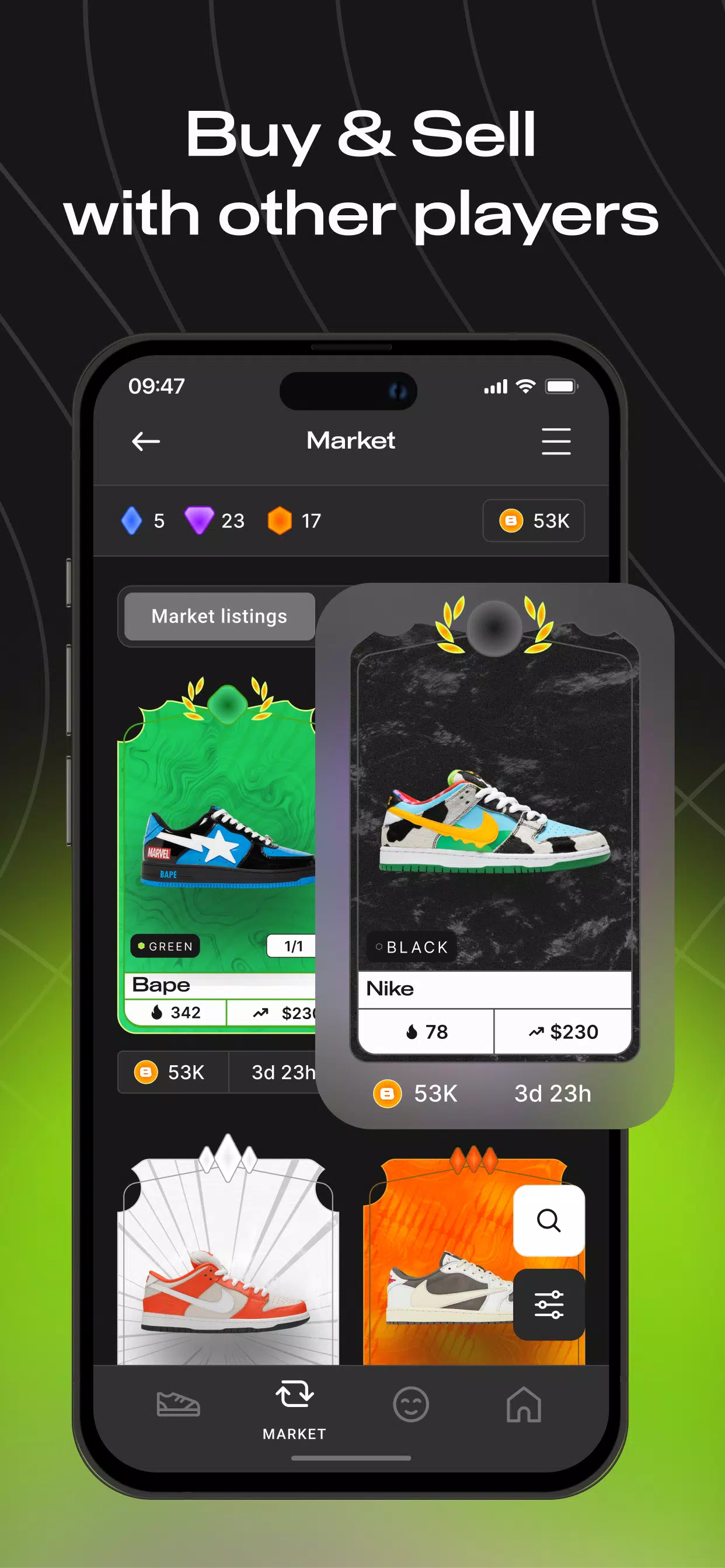 Boxed Up: Sneaker Card Game應用截圖第2張