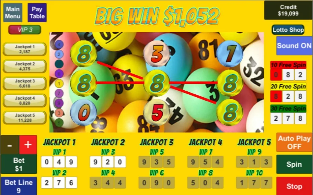 Slots - Lotto Jackpot Ảnh chụp màn hình 1