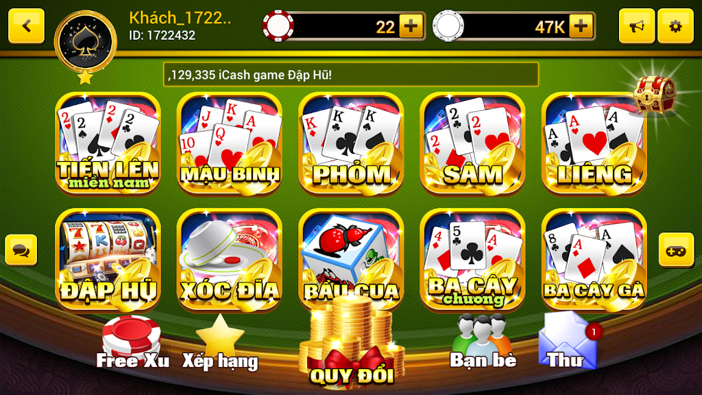 Schermata game beat thuong - Xgame 0