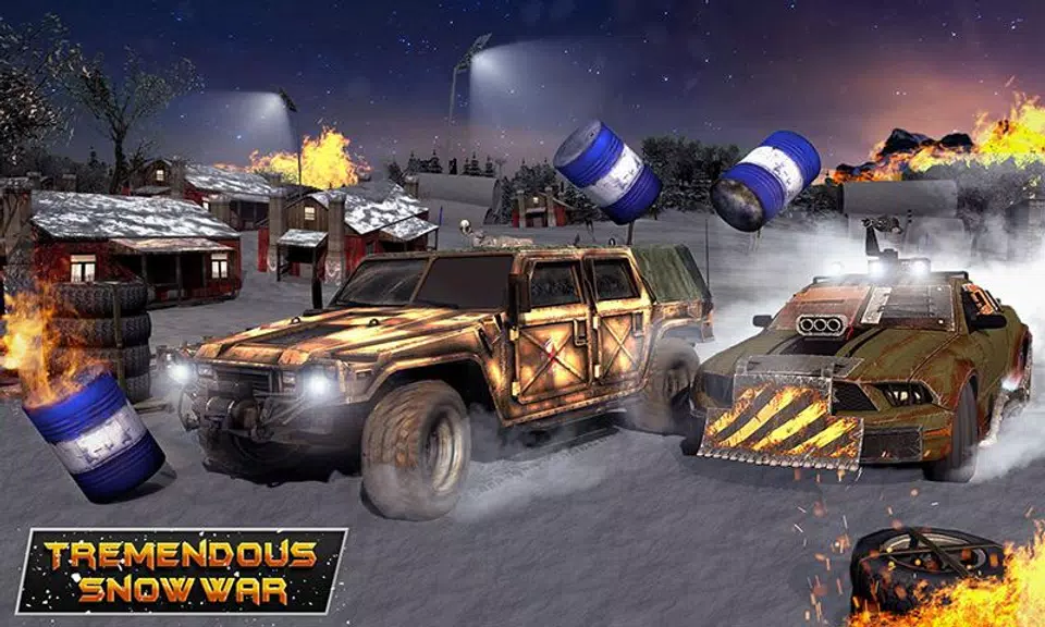 Mad Car War Death Racing Games ဖန်သားပြင်ဓာတ်ပုံ 3