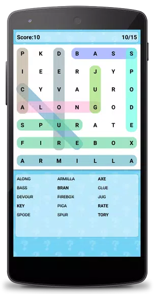 Word Search - Seek & Find Cros 스크린샷 1