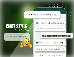 Chat Style - Fonts Keyboard Tangkapan skrin 3