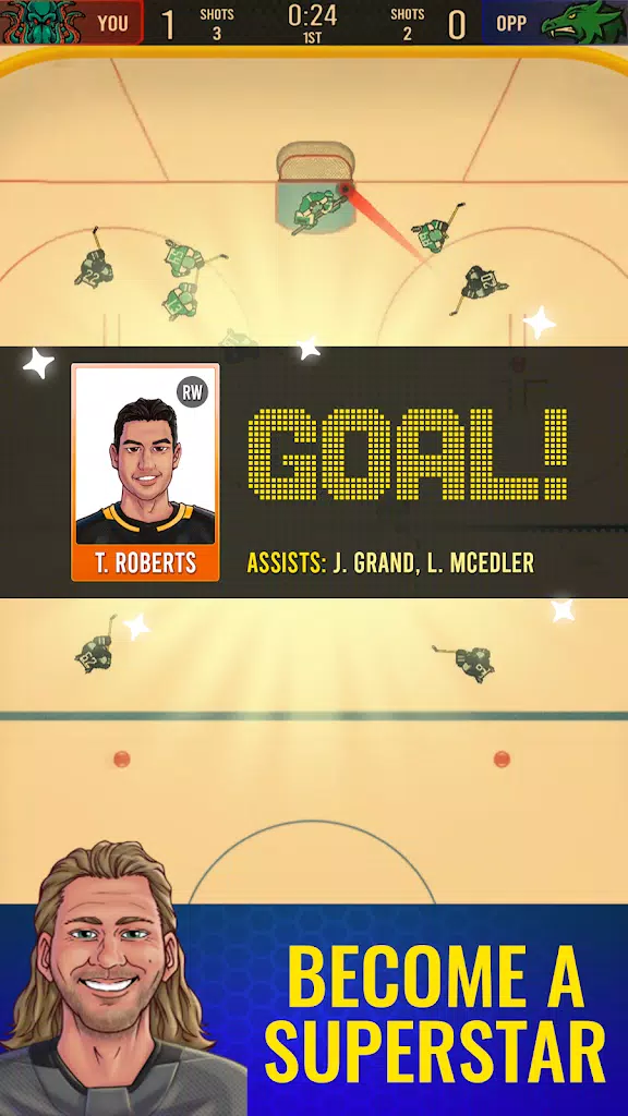 Superstar Hockey Schermafbeelding 2