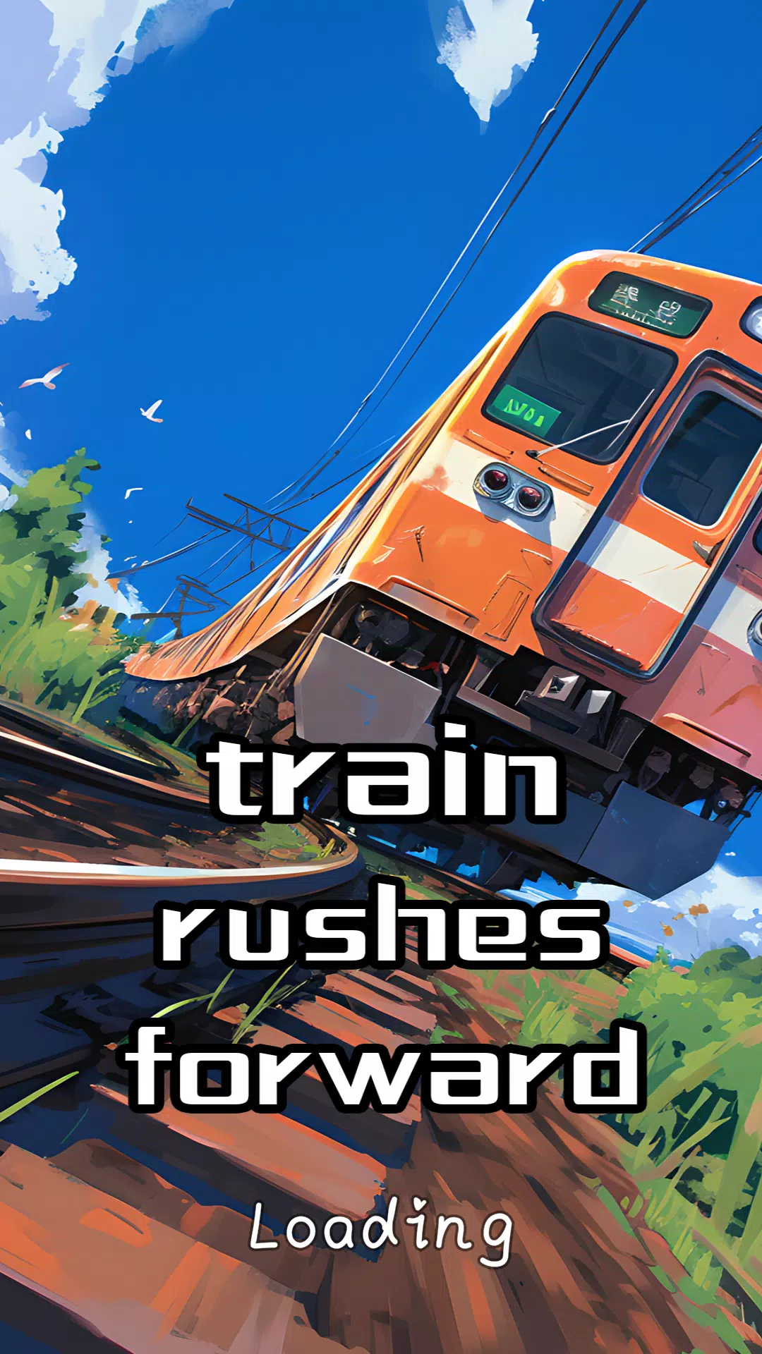 The train rushes forward 스크린샷 0