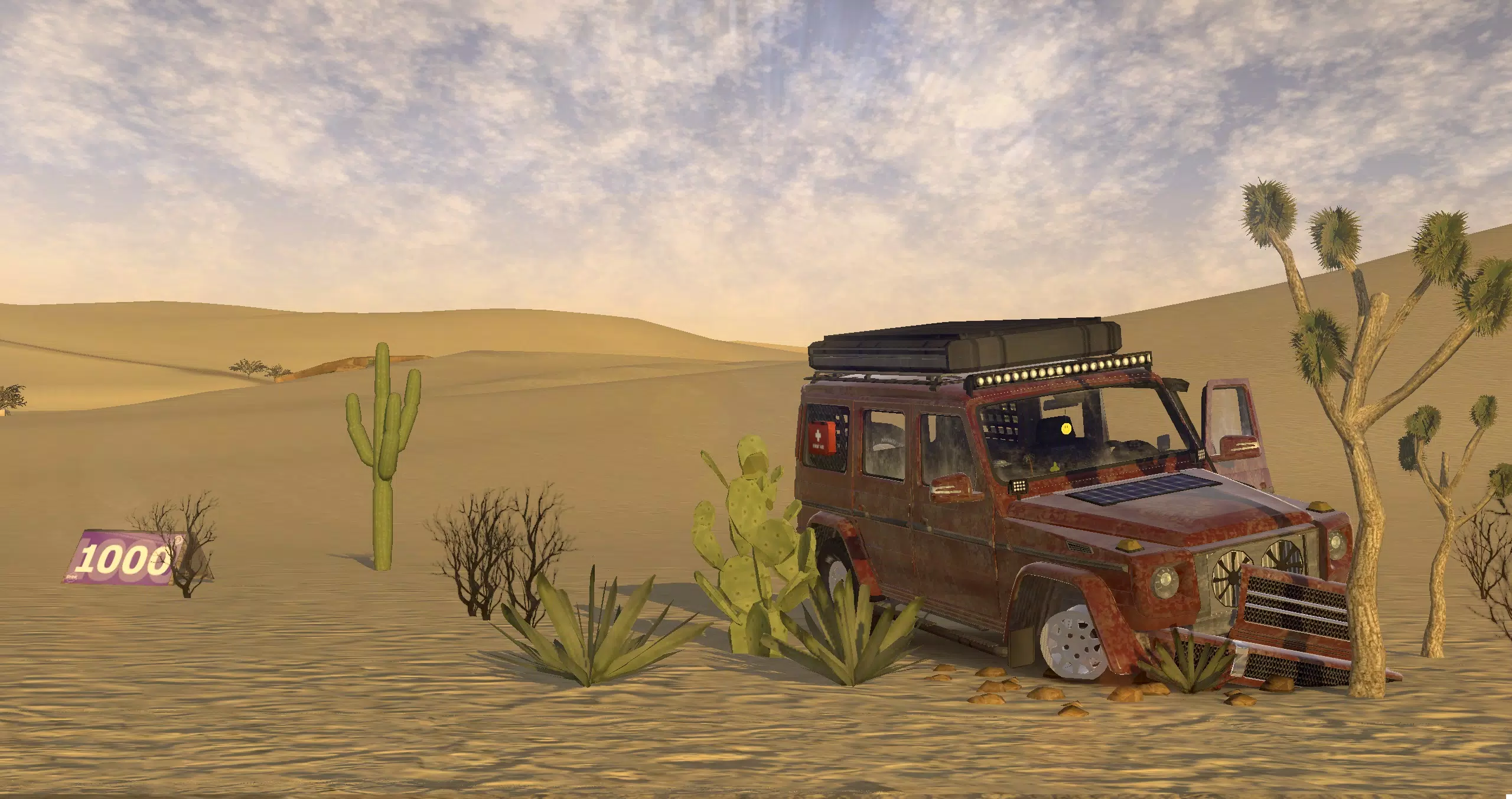 Off-Road Desert Expedition スクリーンショット 3