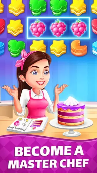 Cake Blast: Match 3 Games 스크린샷 0