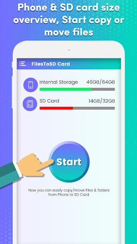 Transfer phone to SD Card – Fi應用截圖第0張