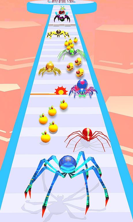 Spider & Insect Evolution Run ภาพหน้าจอ 0