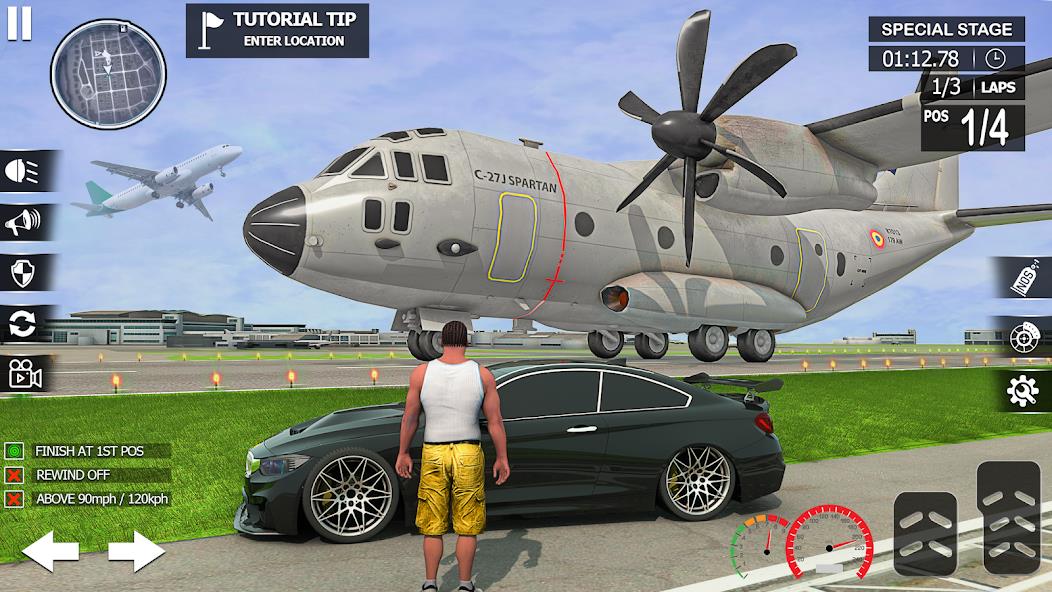 Parking Car Driving School Sim Mod Captura de pantalla 1