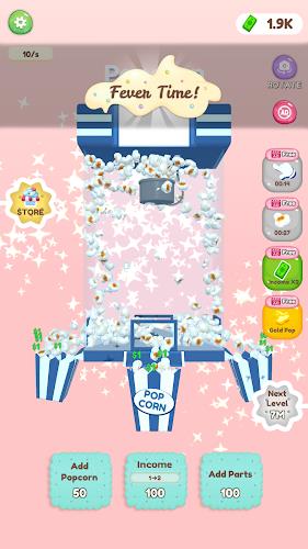 My Popcorn Store: Idle Clicker Capture d'écran 0