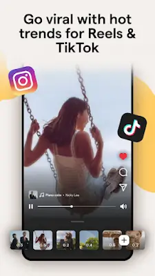 Schermata Mojo: Reels And Video Editor 0