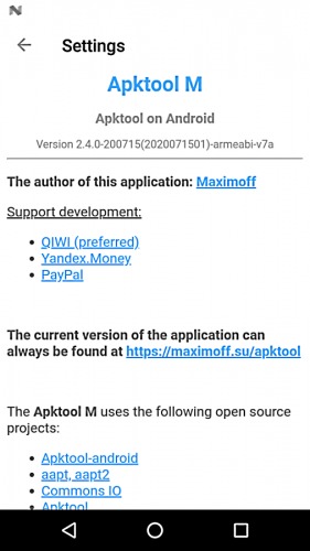 Apktool M Mod Ảnh chụp màn hình 1