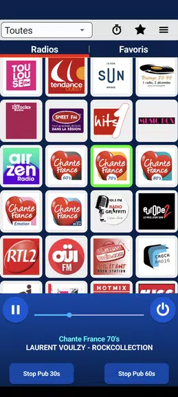 Radios Françaises スクリーンショット 0