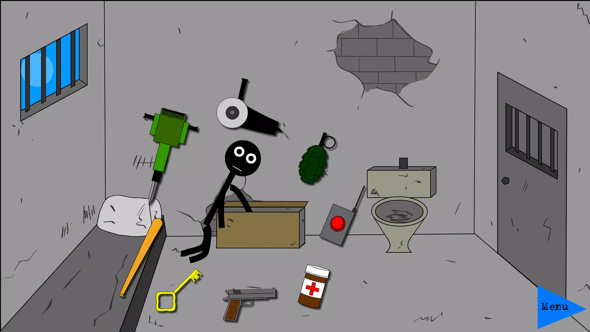Stickman Jailbreak 2，Dumb ways Tangkapan skrin 0