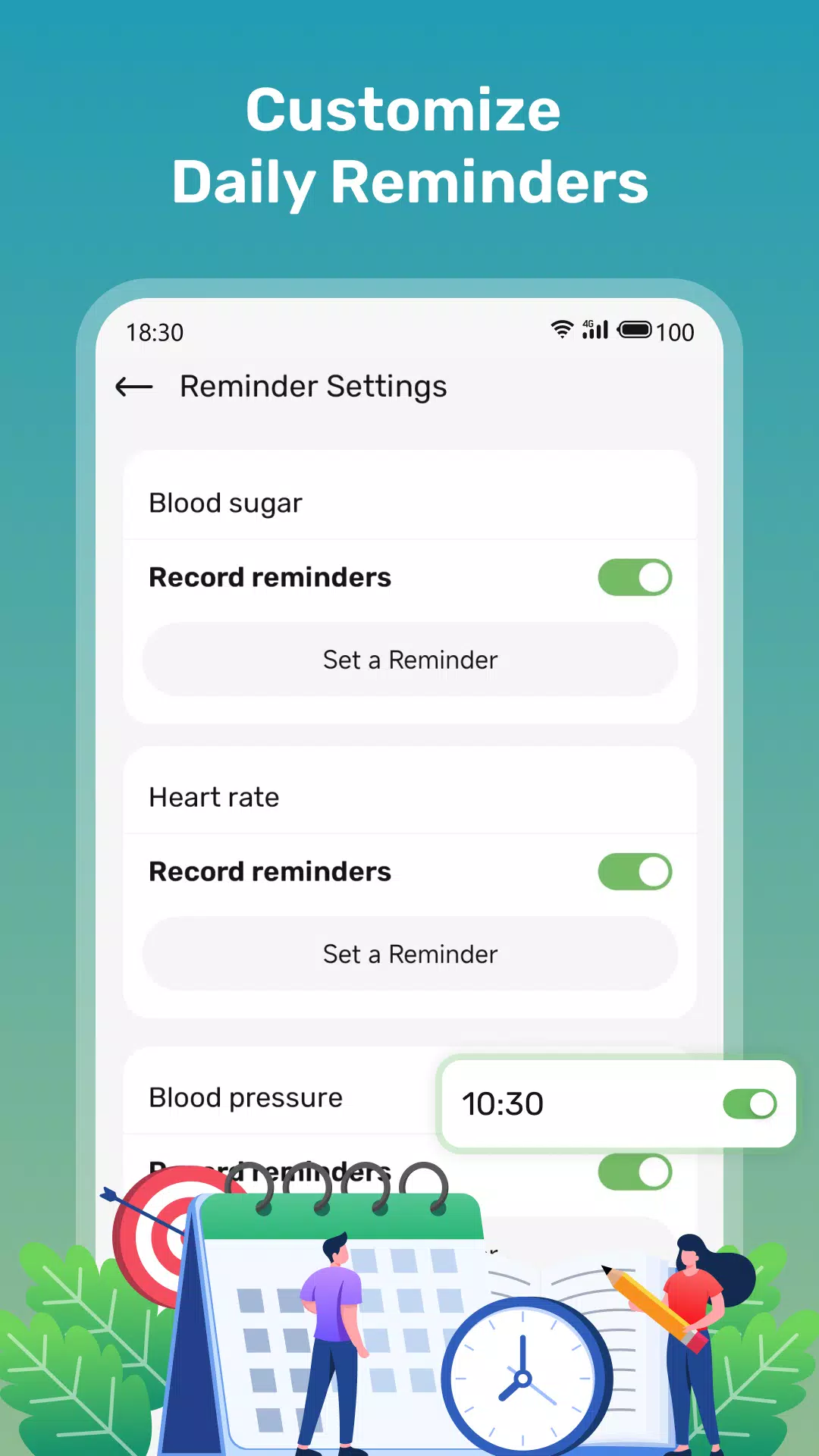 Health Sense: Blood Sugar Hub スクリーンショット 2