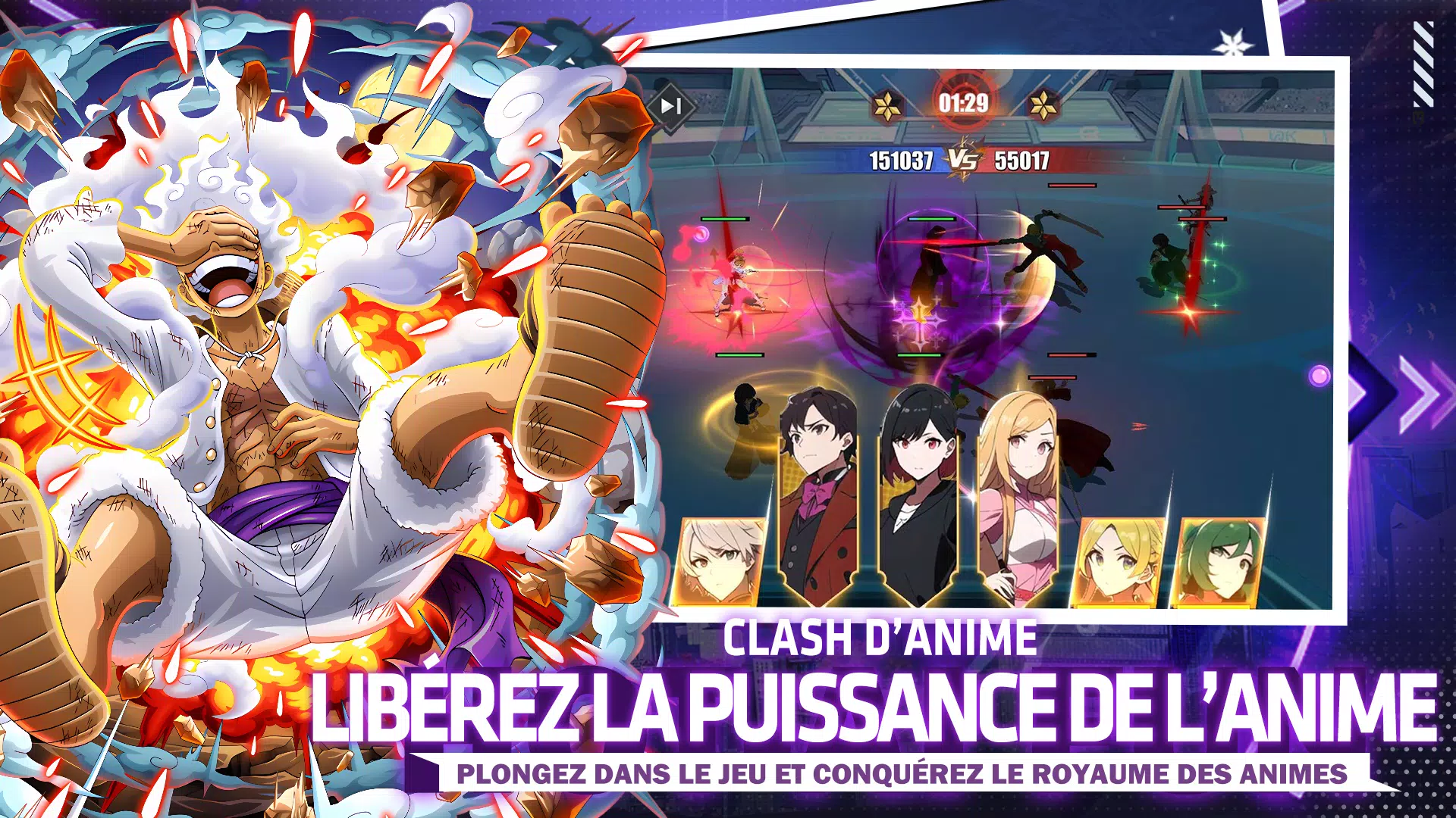 Anime Combat Captura de tela 1