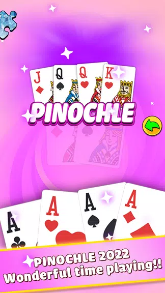 Pinochle - Trickster Cards Captura de tela 0