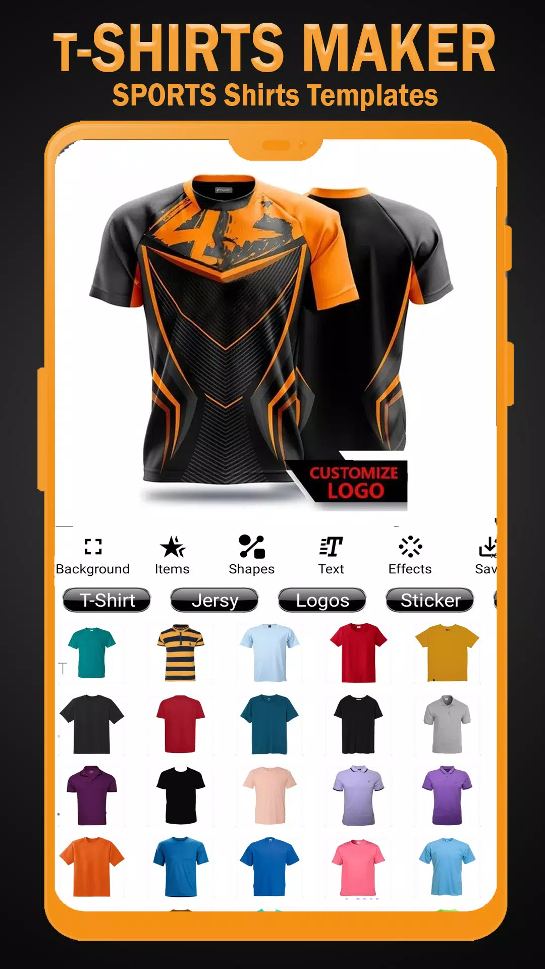 Sports T-shirt Maker&Designer Captura de tela 2