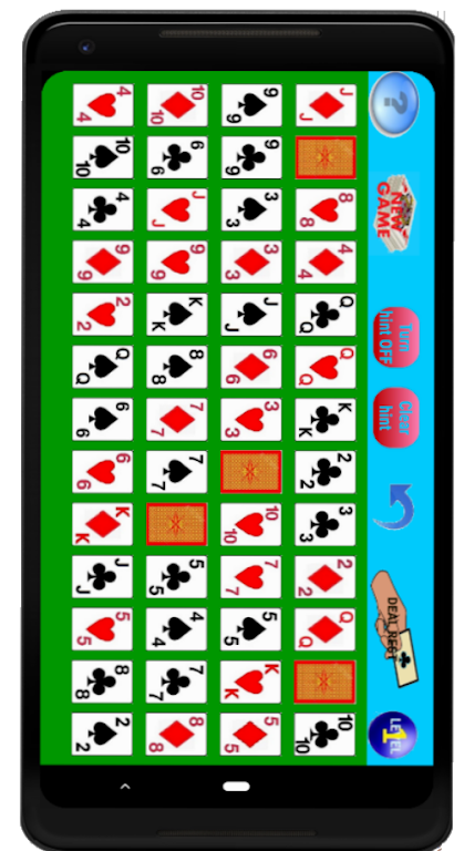 Differerent Solitaire game スクリーンショット 0